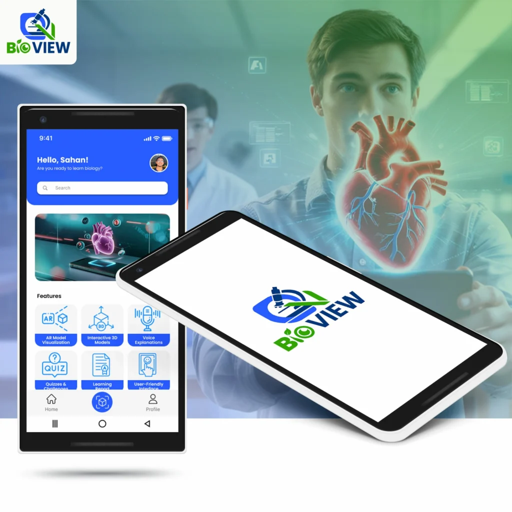 BioView AR — AR / Mobile project by Timeko Solutions
