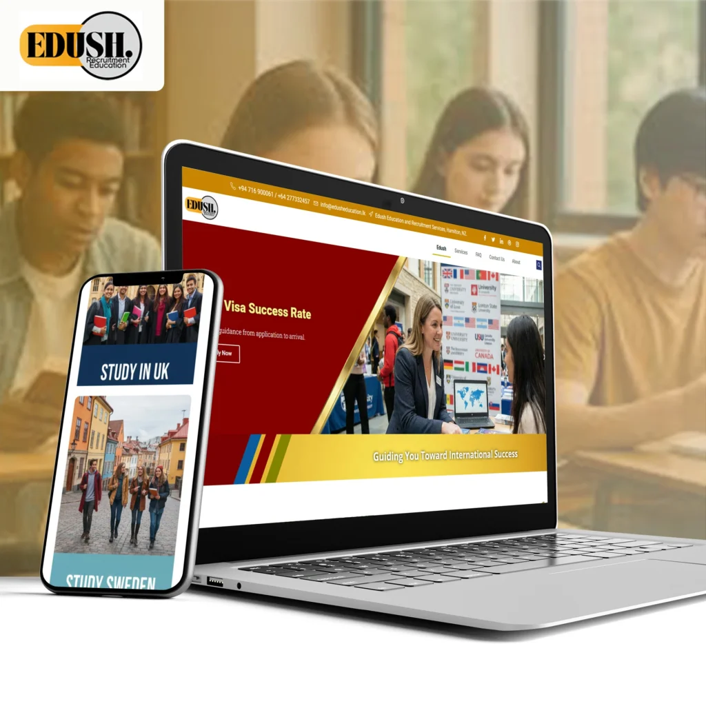 EDUSH Global Education — Education project by Timeko Solutions
