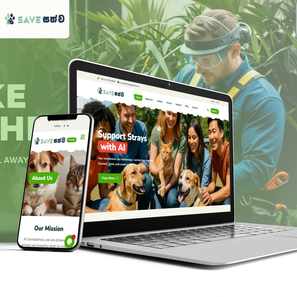 Save Sathwa — Non-Profit project by Timeko Solutions